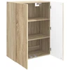 Prie sienos montuojama spinta 66 x 34,5 x 90 cm Sonoma ąžuolas