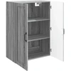 Prie sienos montuojama spinta 66 x 34,5 x 90 cm Pilka Sonoma