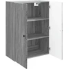 Prie sienos montuojama spinta 66 x 34,5 x 90 cm Pilka Sonoma