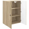 Prie sienos montuojama spinta 66 x 34,5 x 90 cm Sonoma ąžuolas