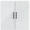 Prie sienos montuojama spinta Balta 59 x 31 x 60 cm