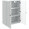 Prie sienos montuojama spinta Balta 66 x 34,5 x 90 cm