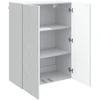 Prie sienos montuojama spinta Balta 66 x 34,5 x 90 cm