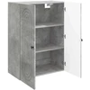 Prie sienos montuojama spinta Betono pilka 66 x 34,5 x 90 cm