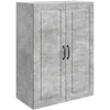 Prie sienos montuojama spinta Betono pilka 66 x 34,5 x 90 cm