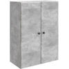 Prie sienos montuojama spinta Betono pilka 66 x 34,5 x 90 cm