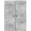 Prie sienos montuojama spinta Betono pilka 66 x 34,5 x 90 cm