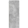 Prie sienos montuojama spinta Betono pilka 33 x 34,5 x 90 cm