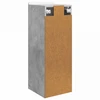 Prie sienos montuojama spinta Betono pilka 33 x 34,5 x 94 cm