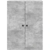 Prie sienos montuojama spinta Betono pilka 66 x 34,5 x 90 cm