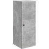 Prie sienos montuojama spinta Betono pilka 33 x 34,5 x 90 cm