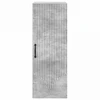 Prie sienos montuojama spinta Betono pilka 33 x 34,5 x 90 cm