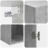 Prie sienos montuojama spinta Betono pilka 33 x 34,5 x 90 cm