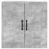 Prie sienos montuojama spinta Betono pilka 59 x 31 x 60 cm