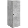 Prie sienos montuojama spinta Betono pilka 33 x 34,5 x 90 cm