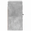 Prie sienos montuojama spinta Betono pilka 59 x 31 x 60 cm