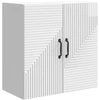 Prie sienos montuojama spinta Itin blizgi balta 59 x 31 x 60 cm