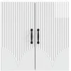 Prie sienos montuojama spinta Itin blizgi balta 59 x 31 x 60 cm