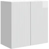 Prie sienos montuojama spinta Itin blizgi balta 59 x 31 x 60 cm