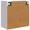 Prie sienos montuojama spinta Itin blizgi balta 59 x 31 x 60 cm