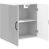 Prie sienos montuojama spinta Itin blizgi balta 59 x 31 x 60 cm