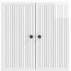 Prie sienos montuojama spinta Itin blizgi balta 59 x 31 x 60 cm