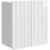 Prie sienos montuojama spinta Itin blizgi balta 59 x 31 x 64 cm