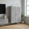 Prie sienos montuojama spinta Pilka Sonoma 66 x 34,5 x 90 cm