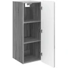 Prie sienos montuojama spinta Pilka Sonoma 33 x 34,5 x 94 cm
