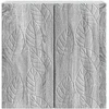 Prie sienos montuojama spinta Pilka Sonoma 59 x 31 x 60 cm