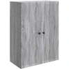 Prie sienos montuojama spinta Pilka Sonoma 66 x 34,5 x 90 cm