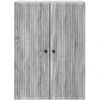 Prie sienos montuojama spinta Pilka Sonoma 66 x 34,5 x 90 cm