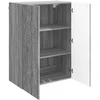 Prie sienos montuojama spinta Pilka Sonoma 66 x 34,5 x 90 cm