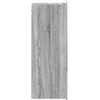 Prie sienos montuojama spinta Pilka Sonoma 33 x 34,5 x 94 cm