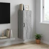 Prie sienos montuojama spinta Pilka Sonoma 33 x 34,5 x 90 cm
