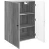 Prie sienos montuojama spinta Pilka Sonoma 66 x 34,5 x 90 cm