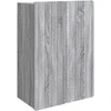 Prie sienos montuojama spinta Pilka Sonoma 66 x 34,5 x 92 cm