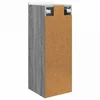 Prie sienos montuojama spinta Pilka Sonoma 33 x 34,5 x 94 cm