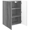 Prie sienos montuojama spinta Pilka Sonoma 66 x 34,5 x 90 cm