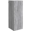 Prie sienos montuojama spinta Pilka Sonoma 33 x 34,5 x 90 cm