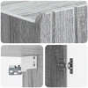 Prie sienos montuojama spinta Pilka Sonoma 66 x 34,5 x 92 cm