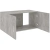 Prie sienos montuojama spintelė, betono, 80x39x40cm, mediena