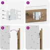 Prie sienos tvirtinamas galvos atlošas HOORN Artisano ąžuolo