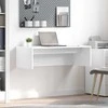 Prie sienos tvirtinamas rašomasis stalas Balta 100 x 45 x 30 cm