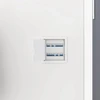Prieigos panelės 2 vnt. Balta 15 x 15 cm ABS plastikas