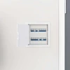 Prieigos panelės 2 vnt. Balta 20 x 20 cm ABS plastikas