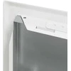 Prieigos skydas 2 pcs Balta 23 x 23 x 3 cm Plienas