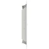 Prieigos skydas 2 pcs Balta 23 x 23 x 3 cm Plienas