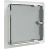 Prieigos skydas 2 pcs Balta 23 x 23 x 3 cm Plienas