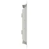 Prieigos skydas 2 pcs Balta 23 x 23 x 3 cm Plienas